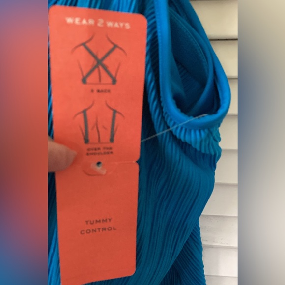 NEW ST JOHNS BAY 3TIER RUFFLE TANKINI TOP SIZE 14 - Picture 6 of 7